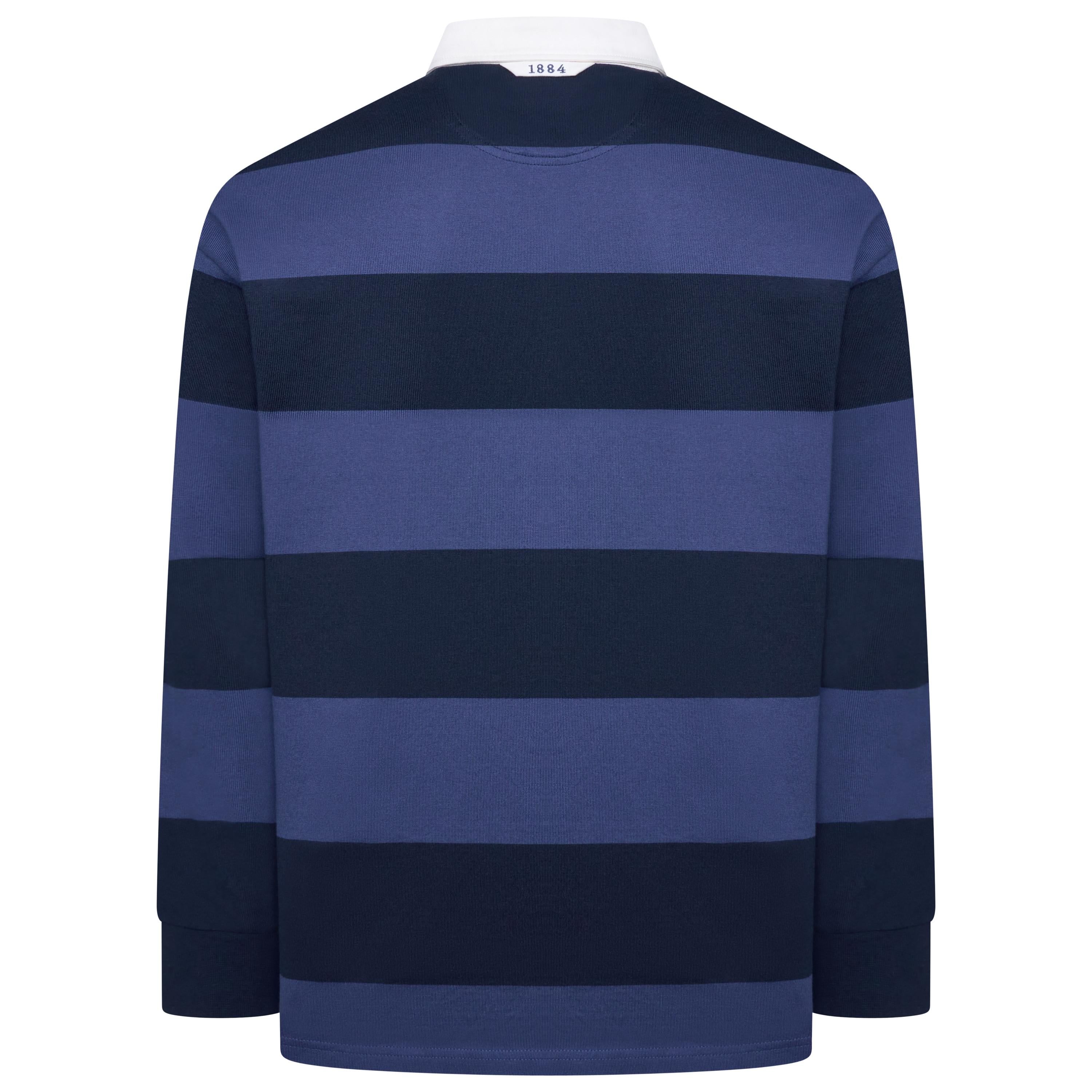 M&S Striped Cotton Rugby Shirt
