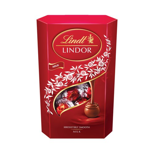 6 x Lindt Lindor Milk Chocolate Truffles Box 337G