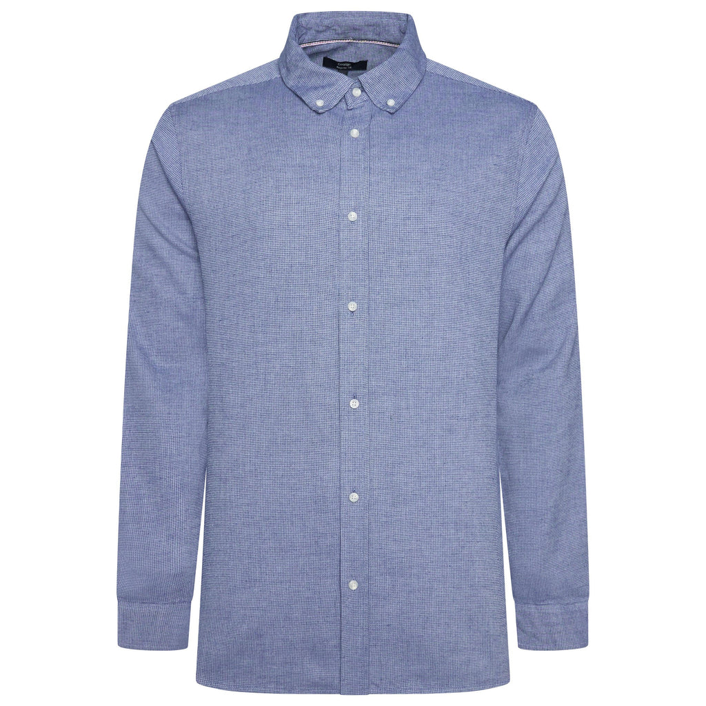 Waffle Textured Button Up Shirt