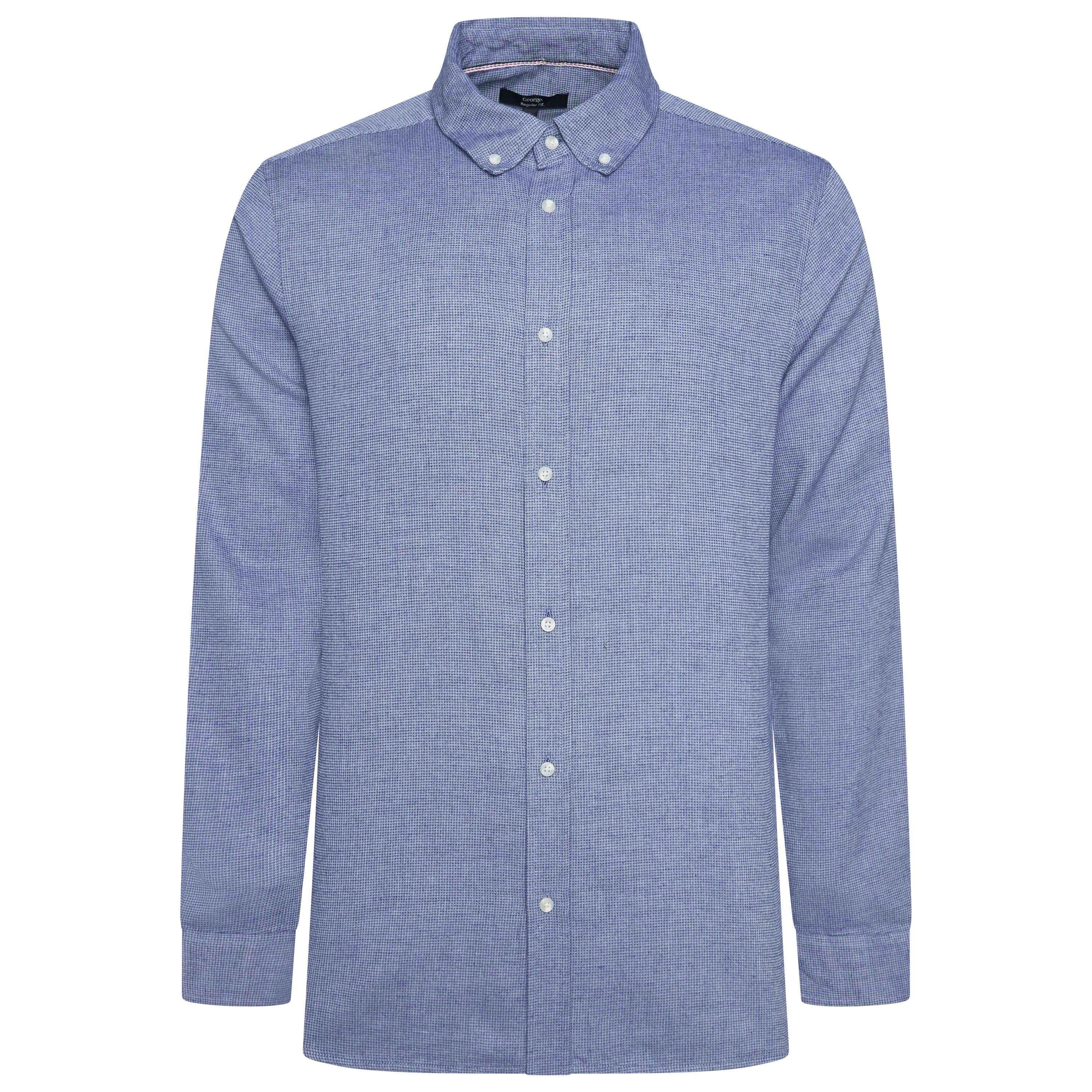 Waffle Textured Button Up Shirt