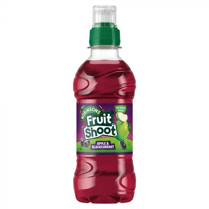 24 x Robinson's Fruit Shoot Apple & Blackcurrant 275Ml