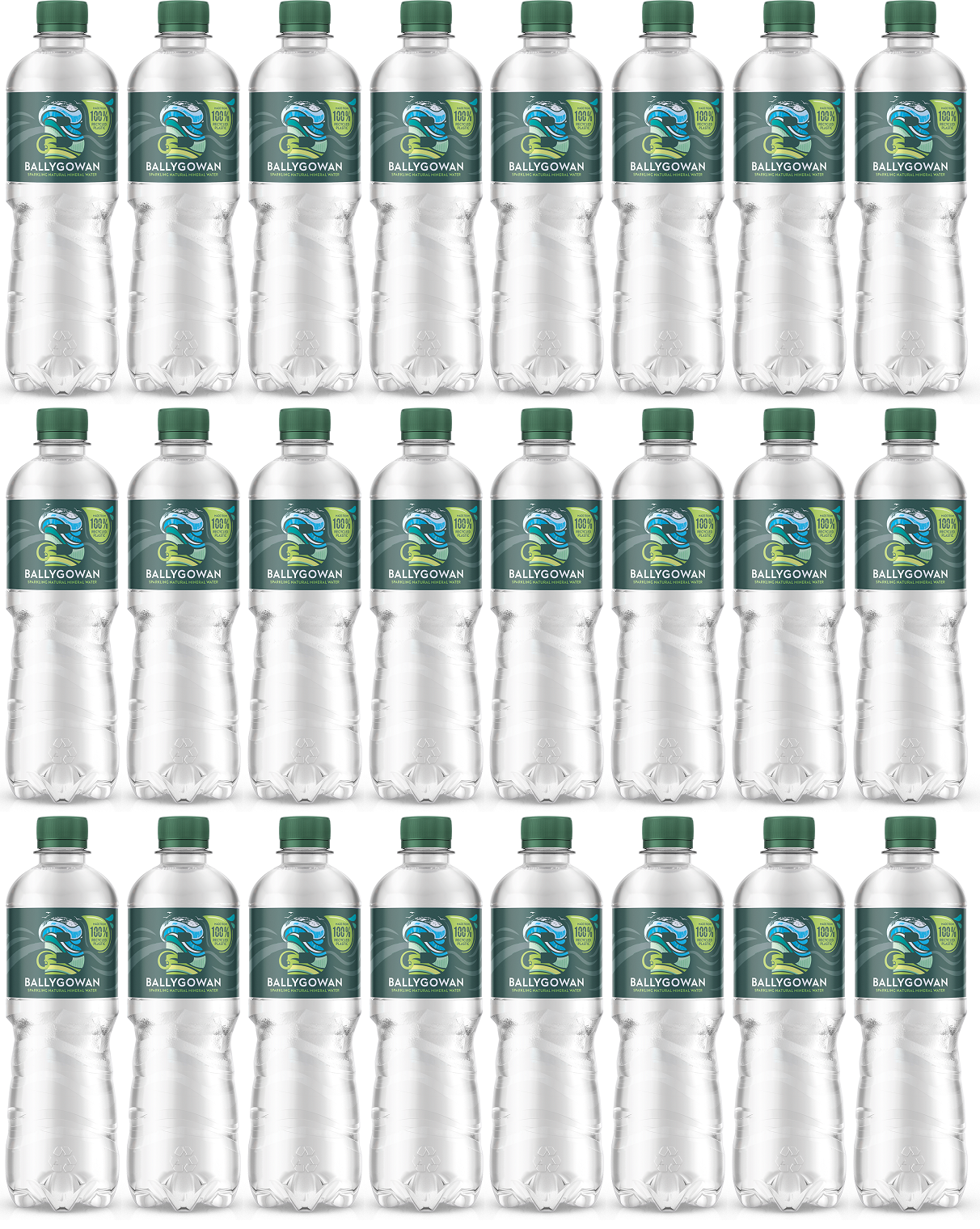 24 x Ballygowan Sparkling Natural Mineral Water 500Ml