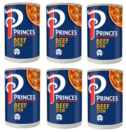 6 x Princes Beef Stew 392G