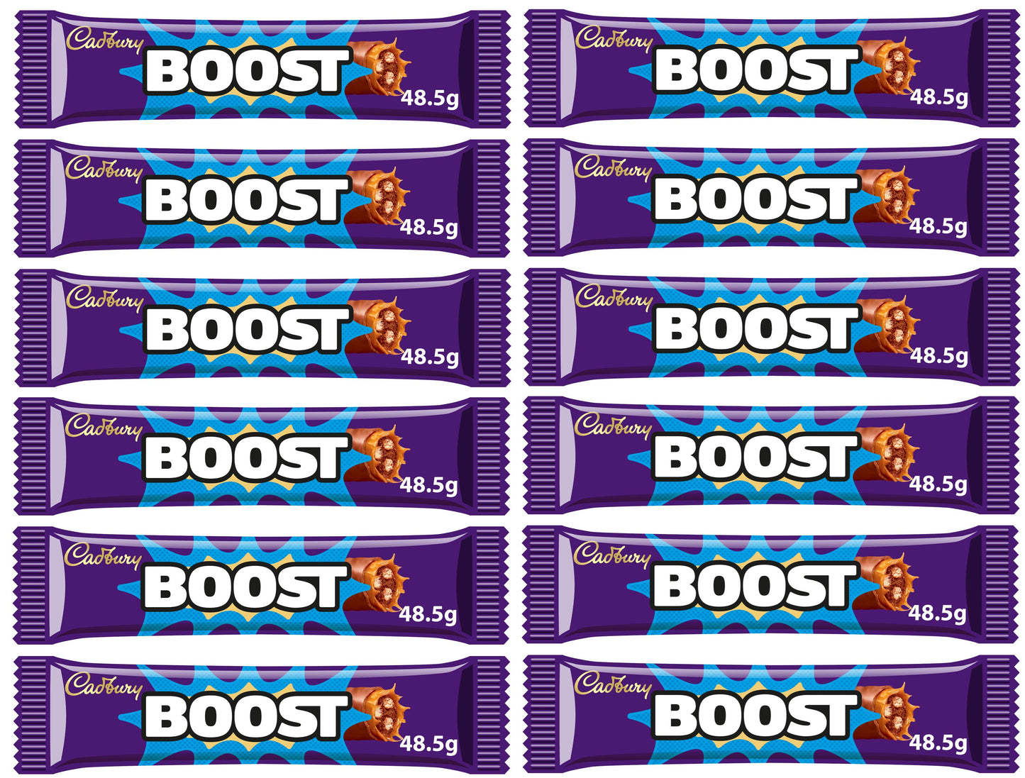 12 x Cadbury Boost 48.5Gm