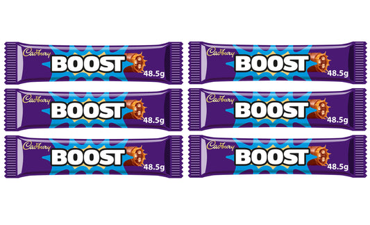 6 x Cadbury Boost 48.5Gm