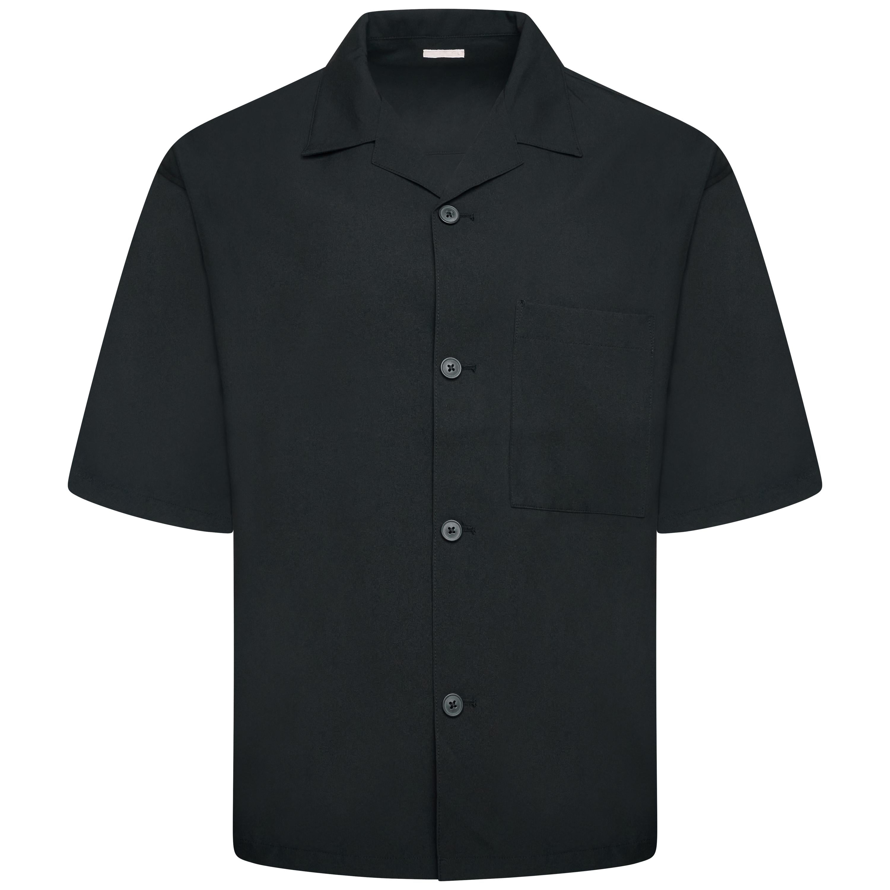 Full Button Open Collar Summer Shirt
