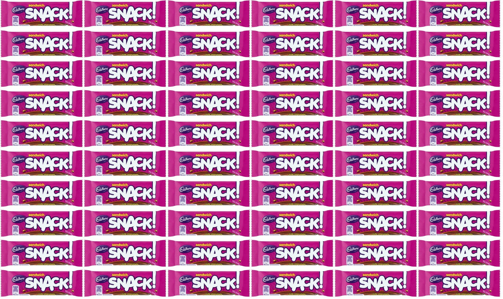 60 x Cadbury Sandwich Snack 22G
