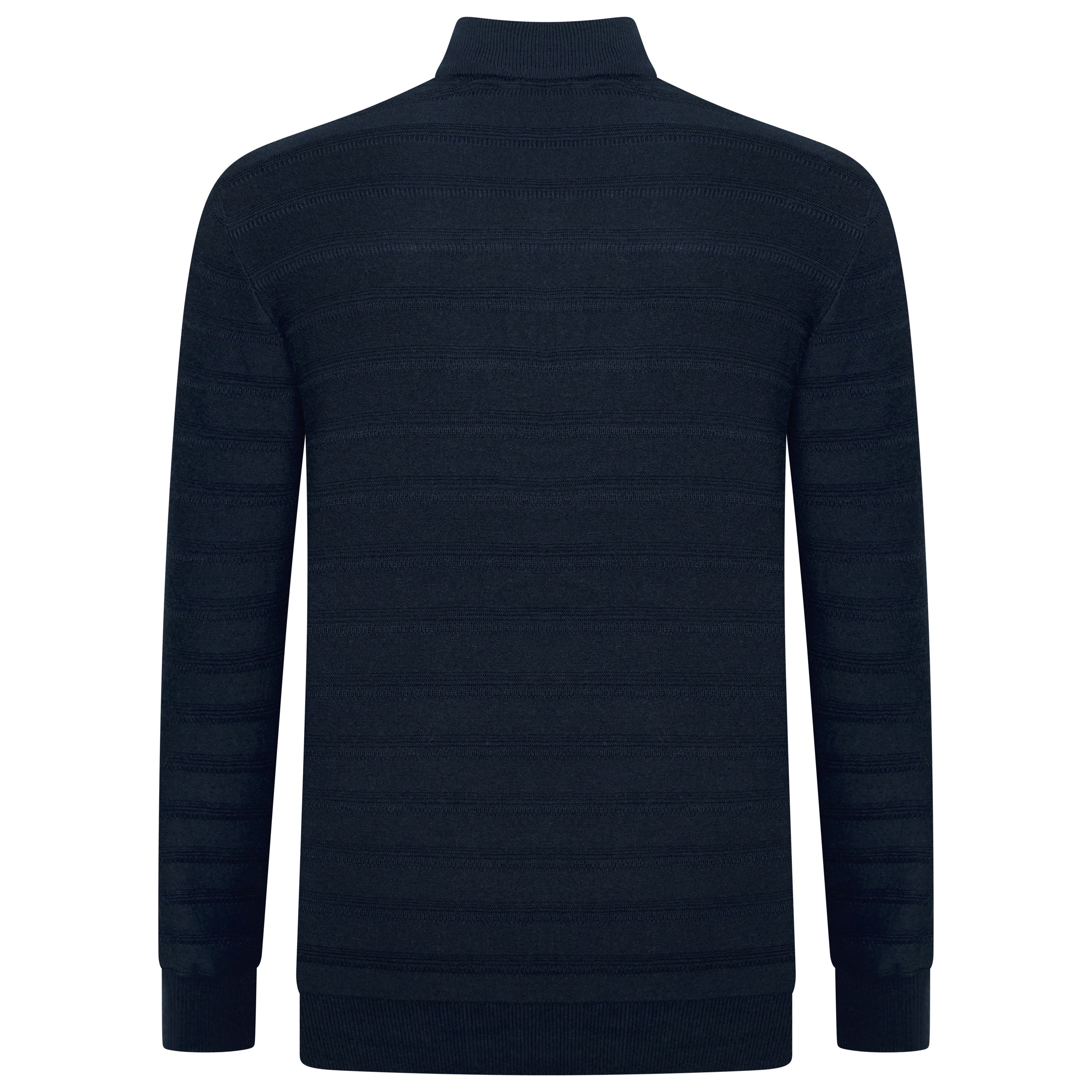 Crew Clothing Company Cashmere & Silk Blend Quarter Zip Jumper
