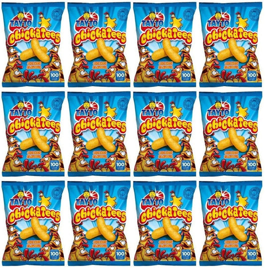 12 x Tayto Chickatees Chicken Flavour (7 X 17G)