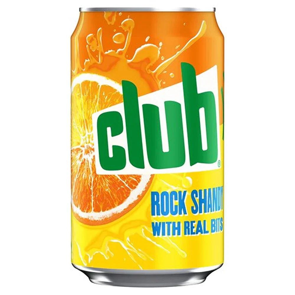 24 x Club Rock Shandy With Real Bits Can 330Ml