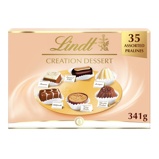 5 x Lindt Creation Deserts Assortment Box Chocolates  - 341GM