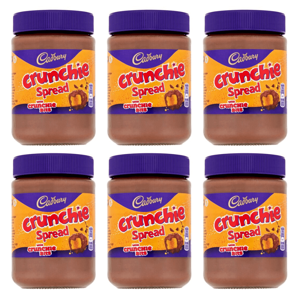 6 x Cadbury Crunchie Chocolate Spread 400G