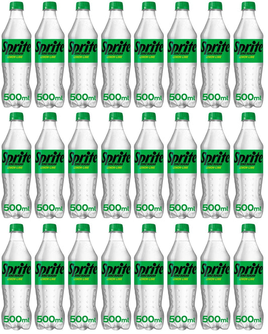 24 x Sprite Lemon-Lime No Sugar 500Ml