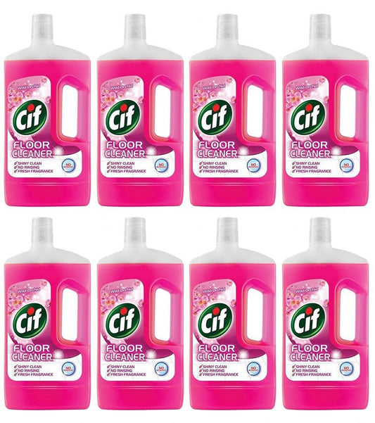 8 x Cif  Floor Cleaner Wild Orchid 950 Ml