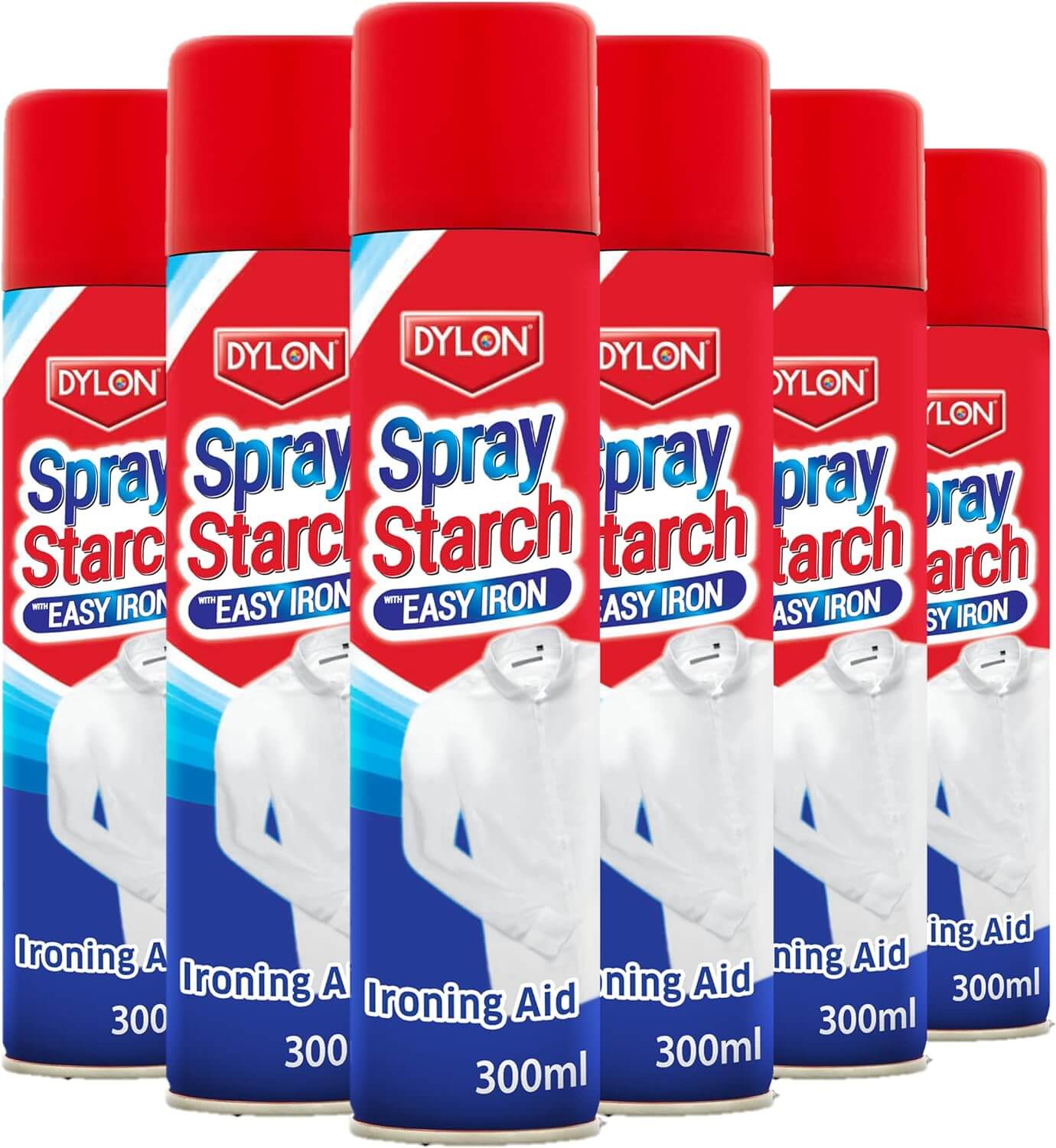 6 x Dylon Starch 300Ml