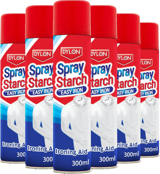 6 x Dylon Starch 300Ml
