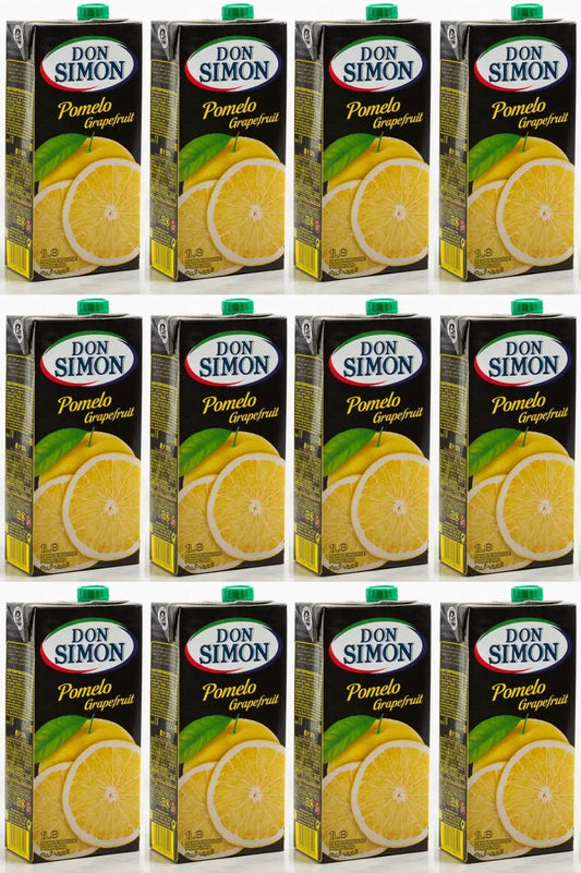 12 x Don Simon Juice Grapefruit 1Lt