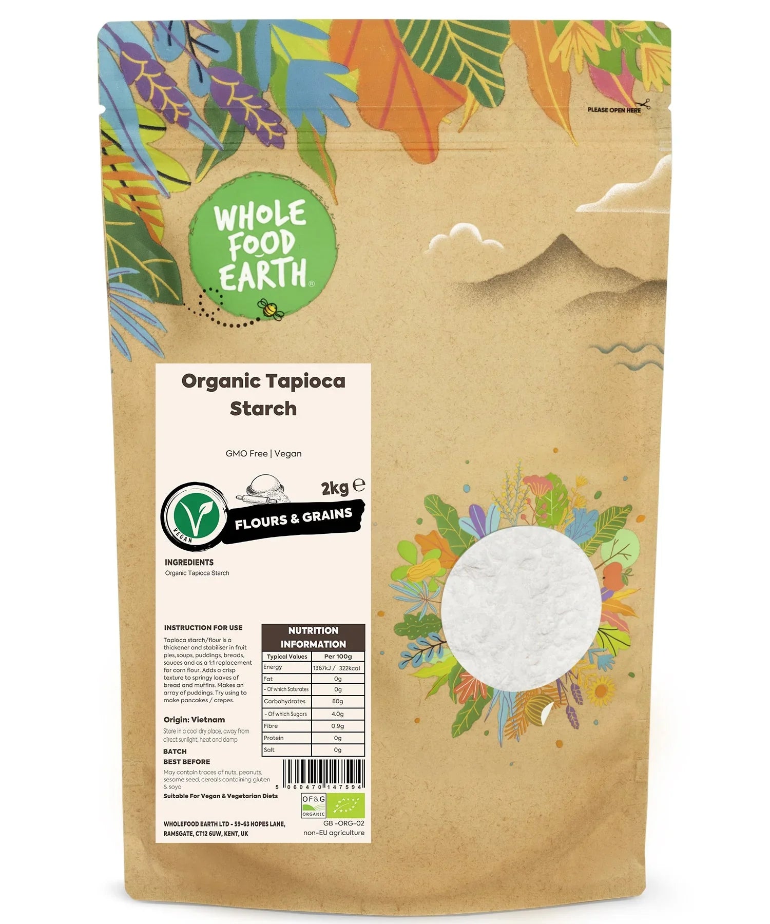 Organic Tapioca Starch