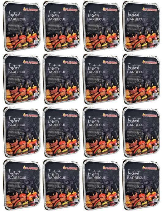 16 x Flamers Bbq Instant Charcoal
