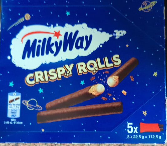 14 x Milky Way Crispy Rolls 5pk - 112.5GM
