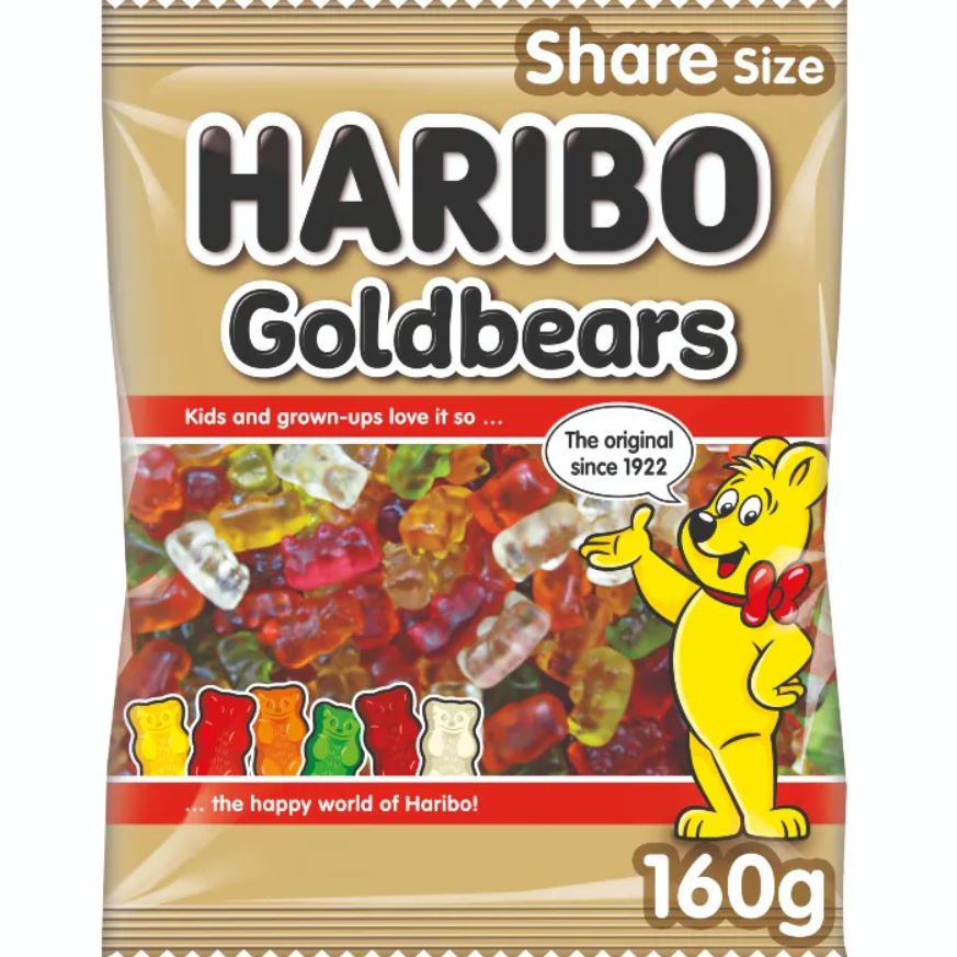 12 x Haribo Goldbears 160G