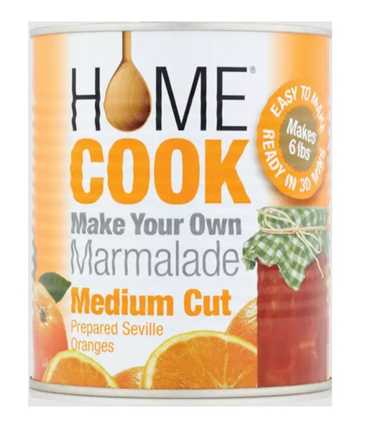 6 x Homecook Make Your Own Marmalade Medium Cut 850G