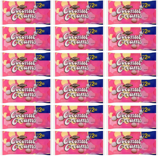 18 x Jacob's Coconut Creams 200G