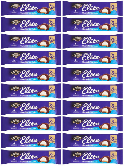 20 x Jacob's Elite Chocolate Tea Cakes 2.50