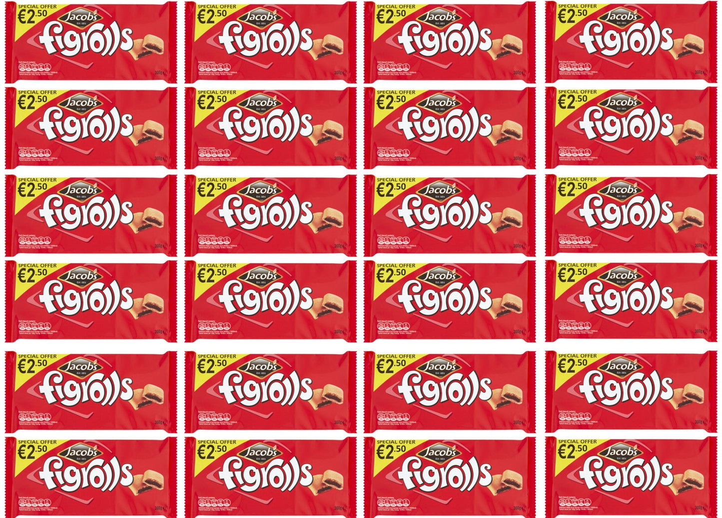 24 x Jacob's Figrolls 300G
