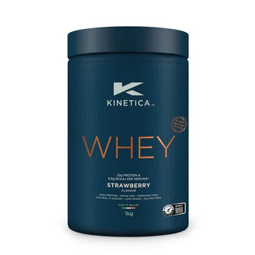 Kinetica Whey Protein Strawberry Flavour 1Kg