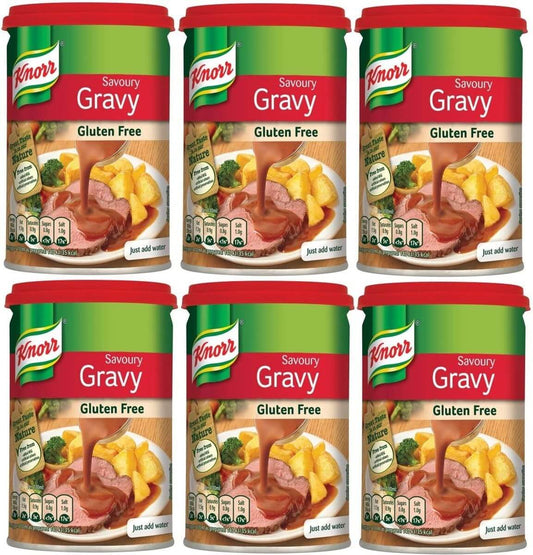 6 x Knorr Gravy Savoury Gluten Free 185G