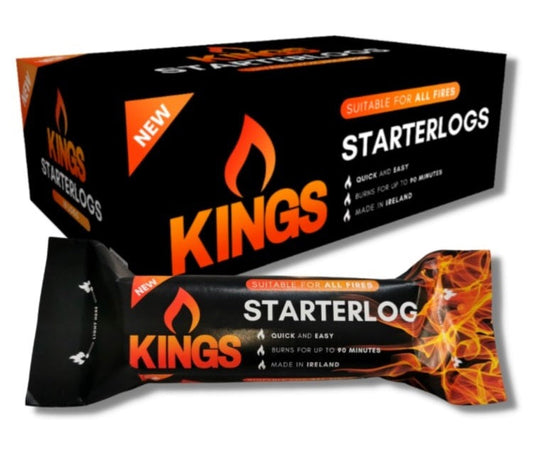 10 x Kings Firelog Log - 600GM