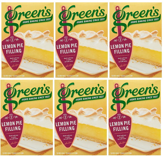 6 x Greens Lemon Pie Filling 140g
