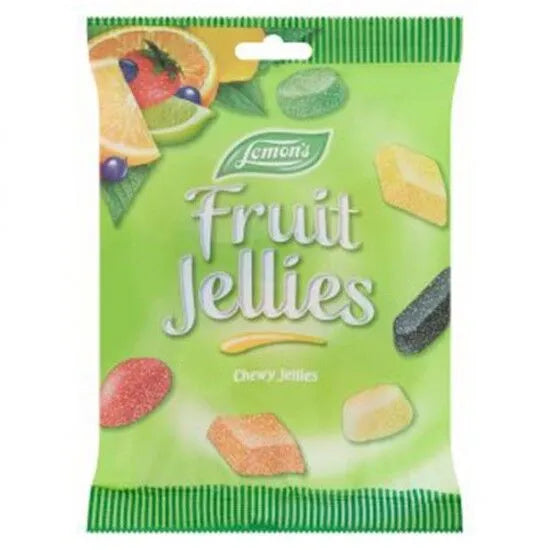 15 x Lemon's Fruit Jellies 135G