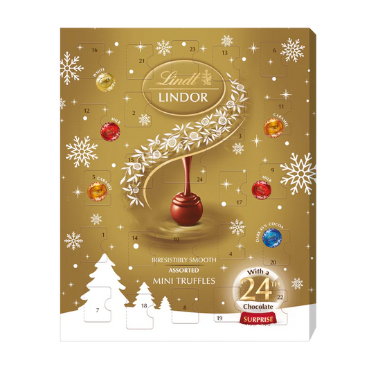 10 x Lindor Assorted Mini Advent Calendar - 117GM