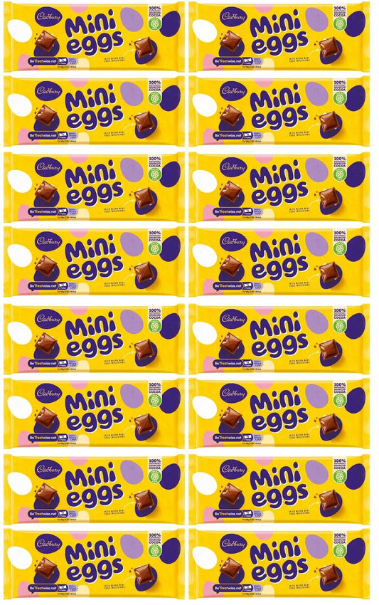 16 x Cadbury Crème Egg Chocolate Bar Tablet - 110GM