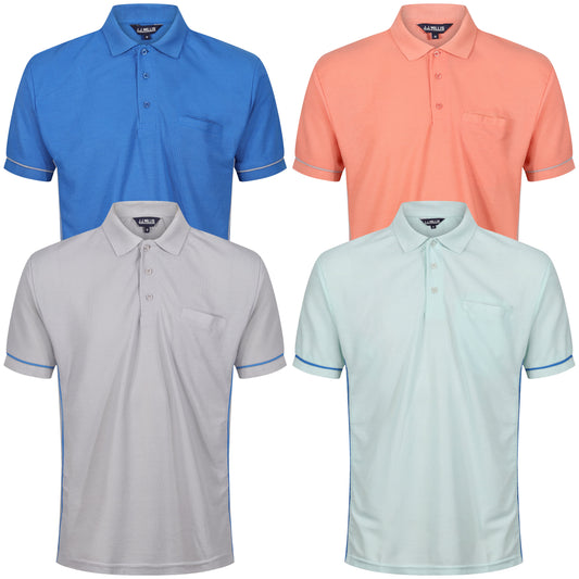 JJ Willis Vernon Pique Polo Shirt