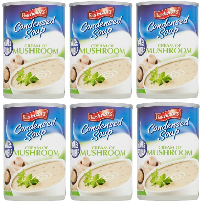 6 x Batchelors Cream Of Mushroom Soup 295G