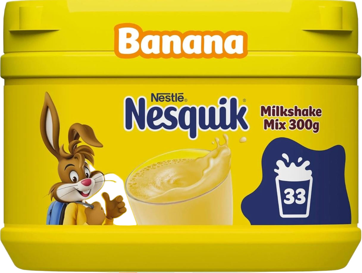 10 X Nesquik Banana Milkshake 300G