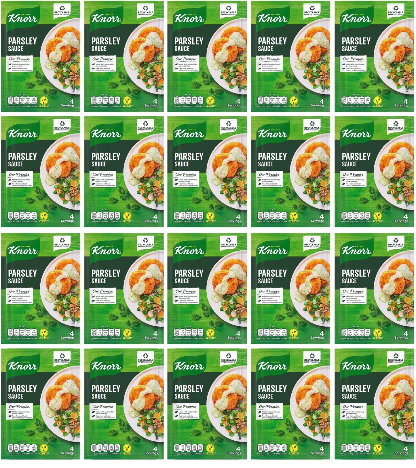 20 x Knorr Parsley Sauce 20G