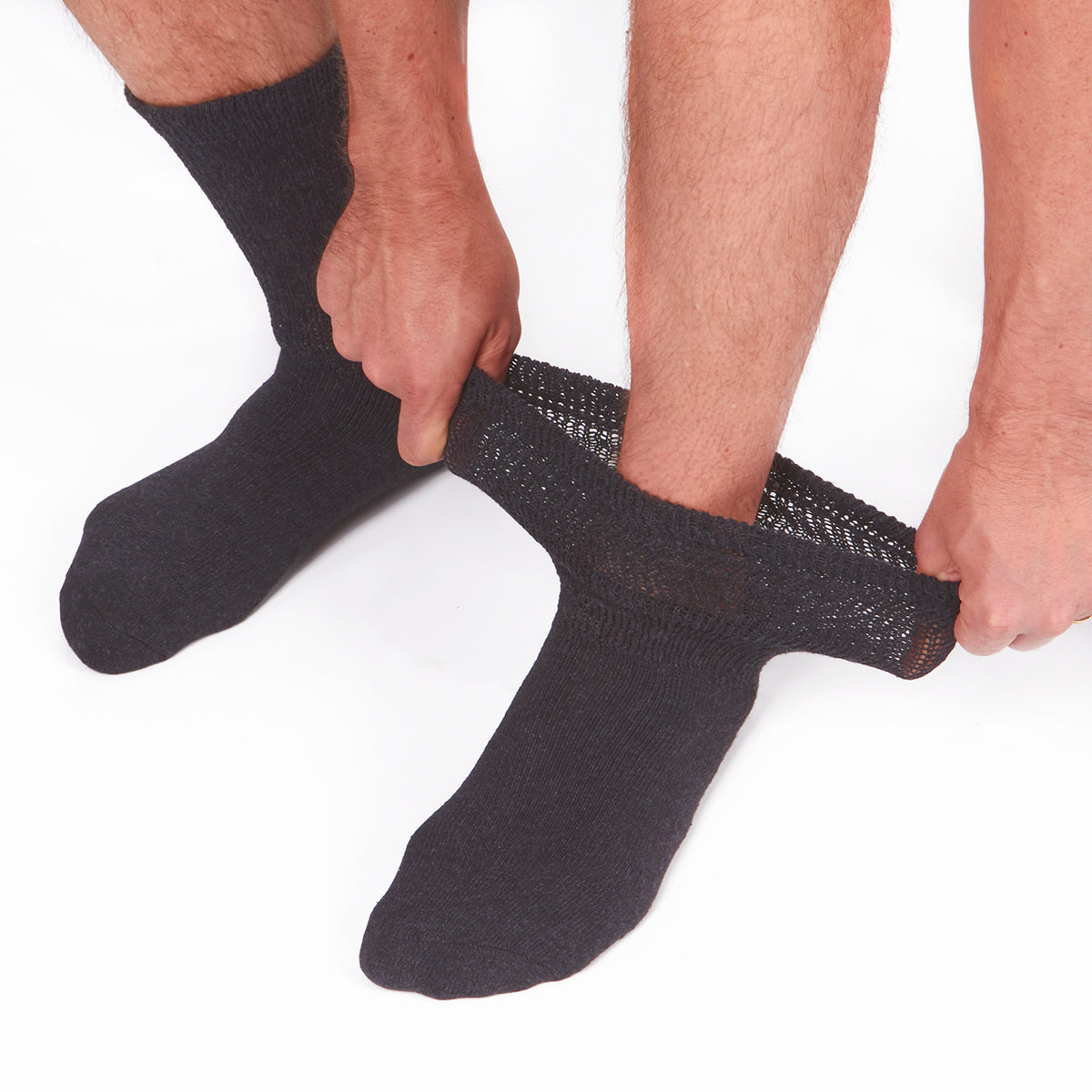 Grip Guardian 3 Pairs Non-Restrictive Diabetic Socks