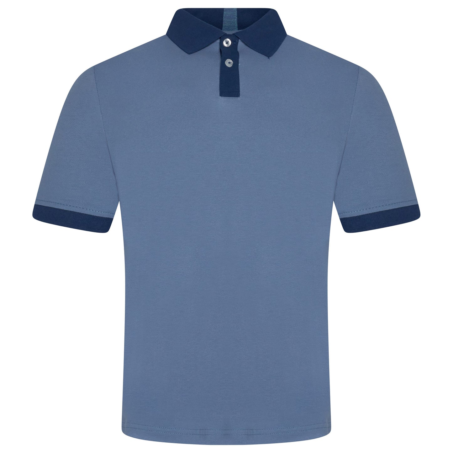 Evryone Contrast Collar Polo Shirt