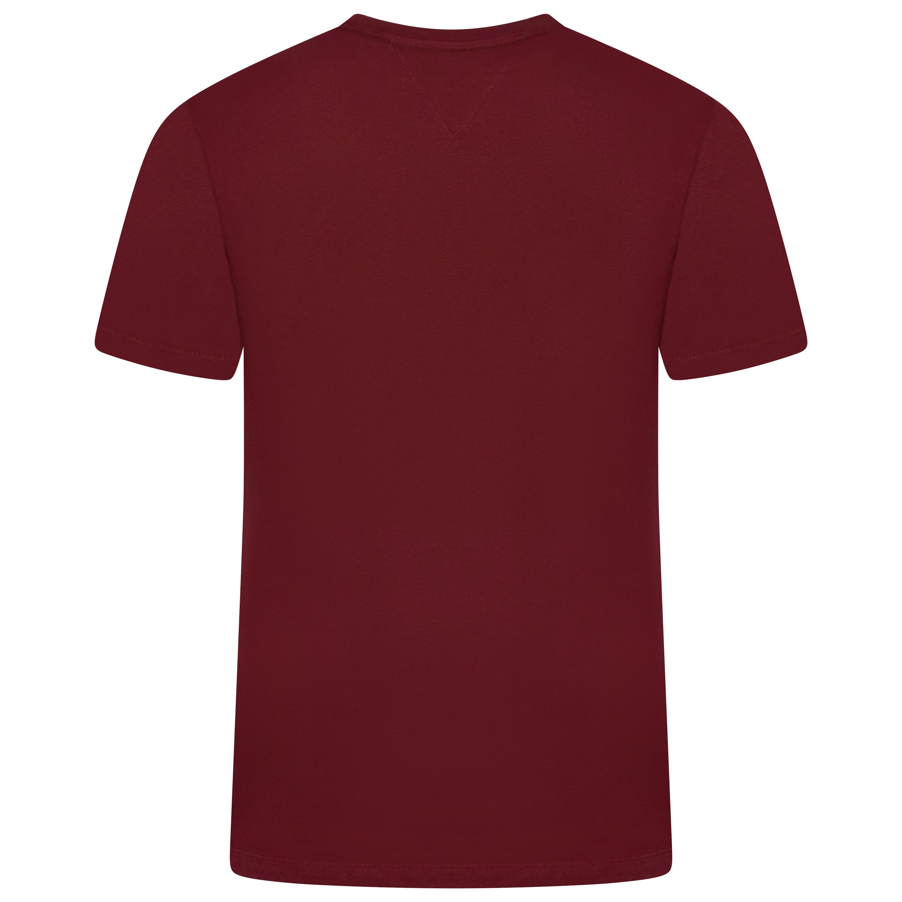 Tommy Hilfiger Flag Embroidery Jersey Crew Neck T-Shirt