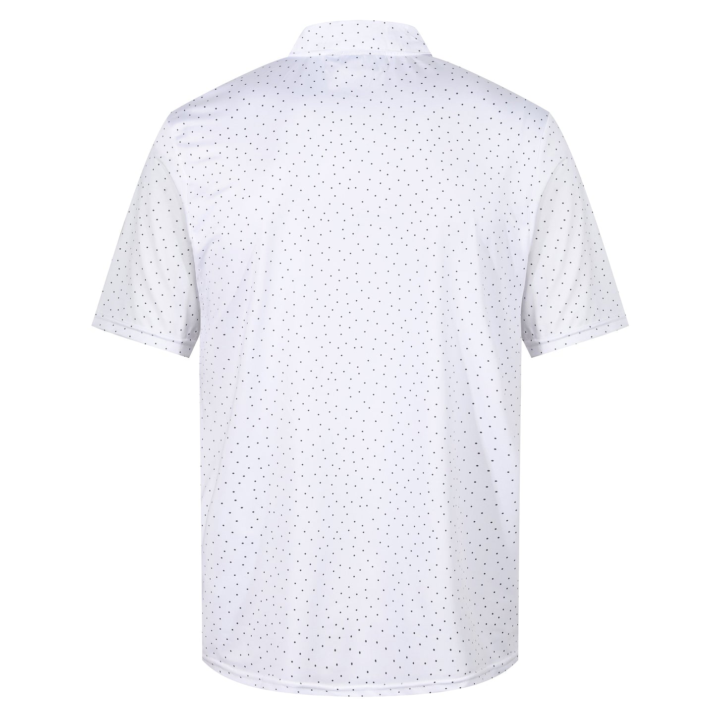 Island Green Dot Print Golf Sport Polo Shirt