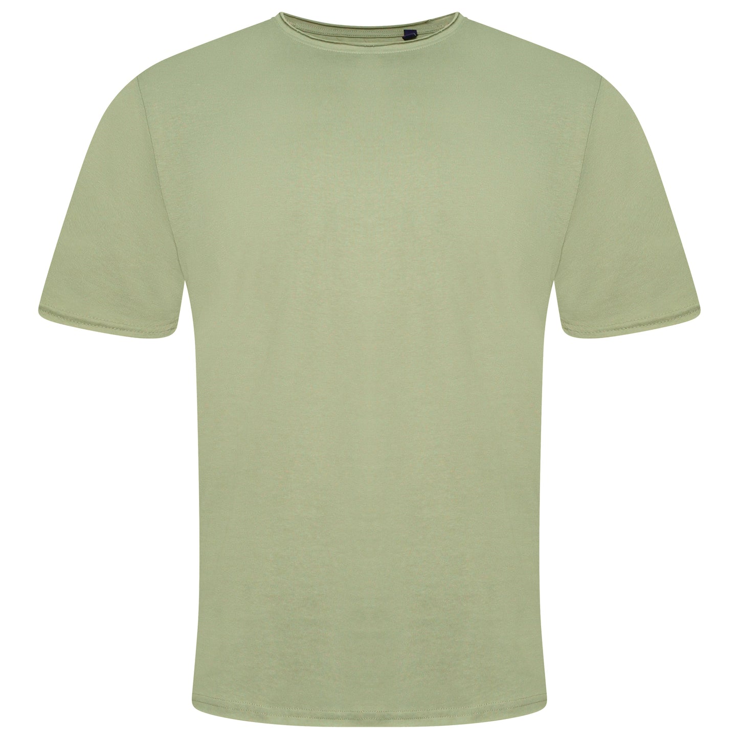 Brave Soul Fresher Raw Edge Cotton T-Shirt