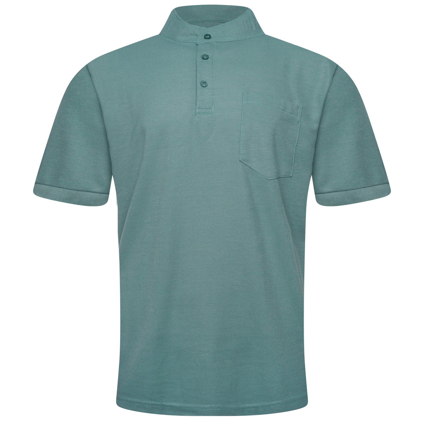 Charles Norton Grandad Collar Polo Shirt