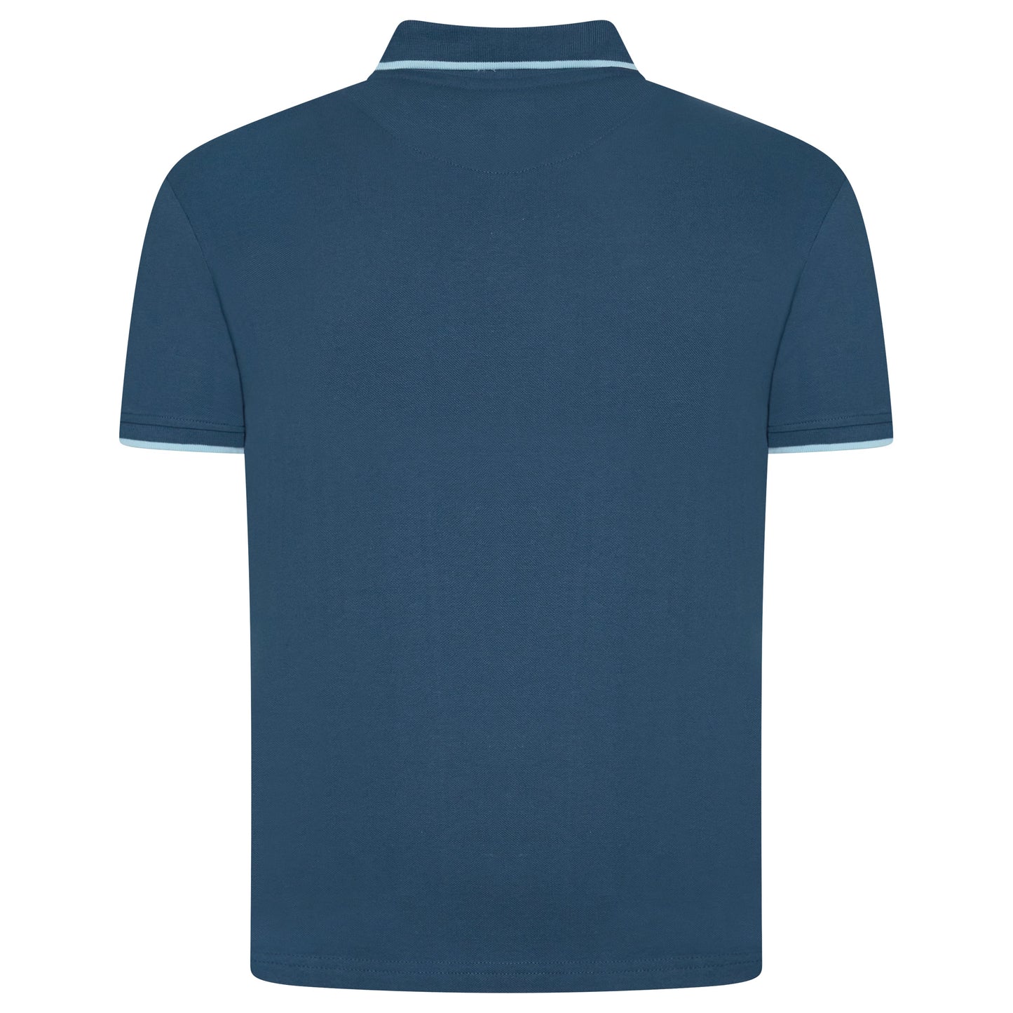 Evryone Contrast Tipped Polo Shirt