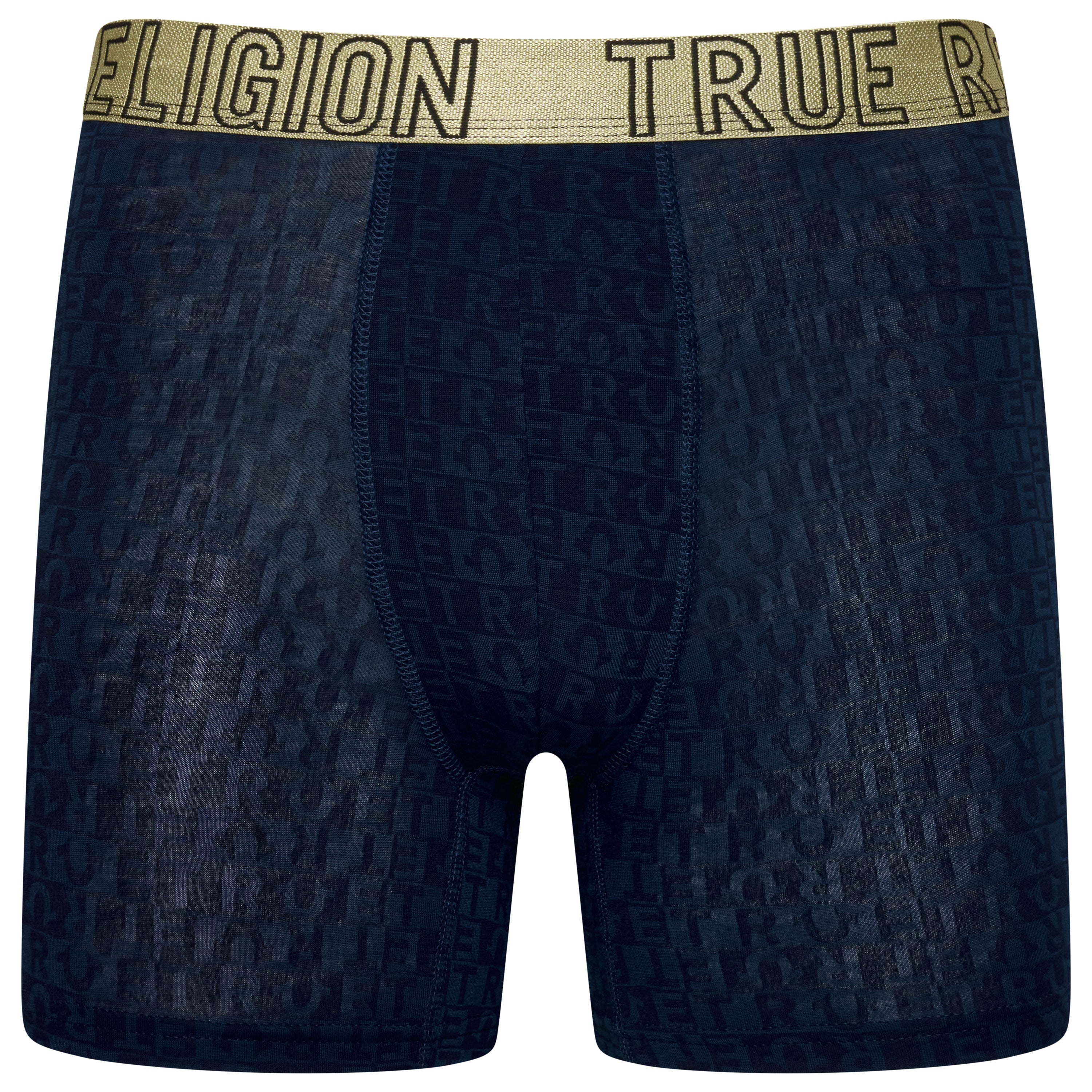 True Religion 4 Pack Fly Front Boxer Briefs