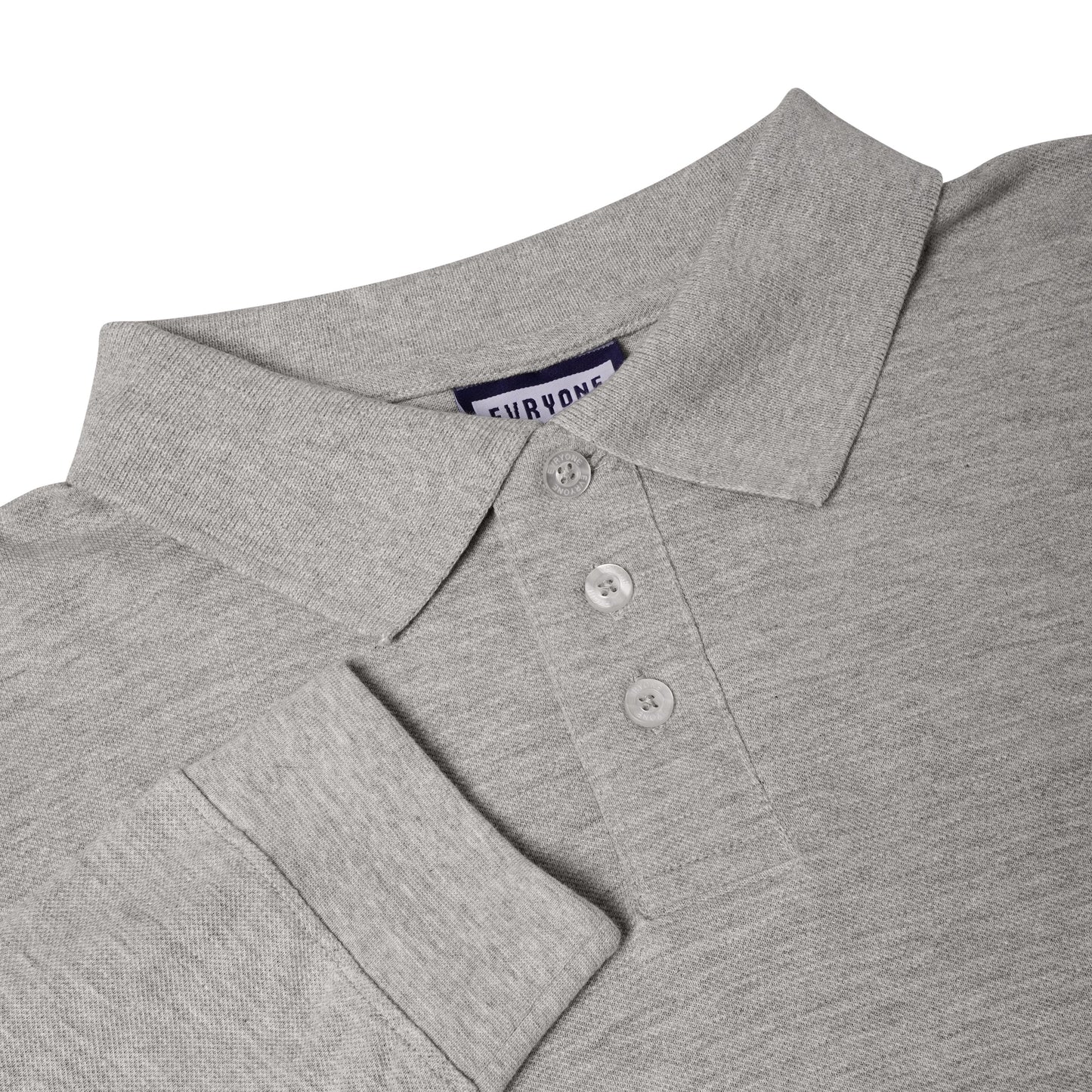Evryone Long Sleeve Polo Shirt