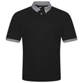 Evryone Check Collar Short Sleeve Polo Shirt